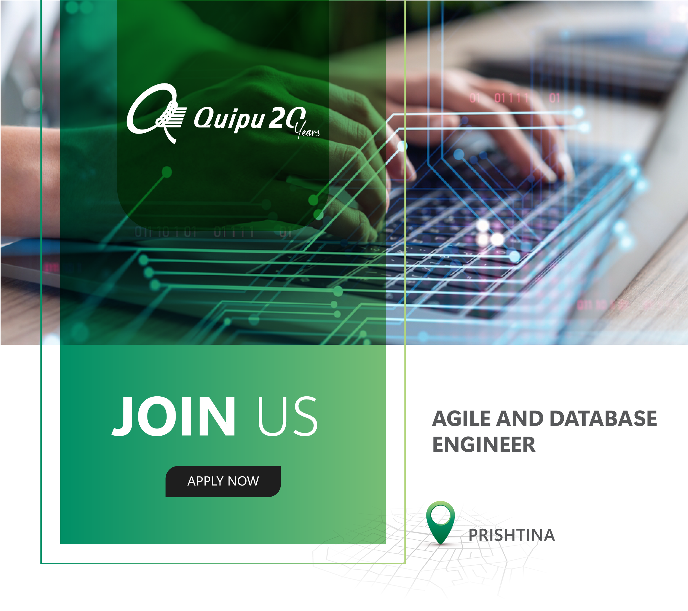 Agile and Database Engineer SRE 2- Prishtina (24101)