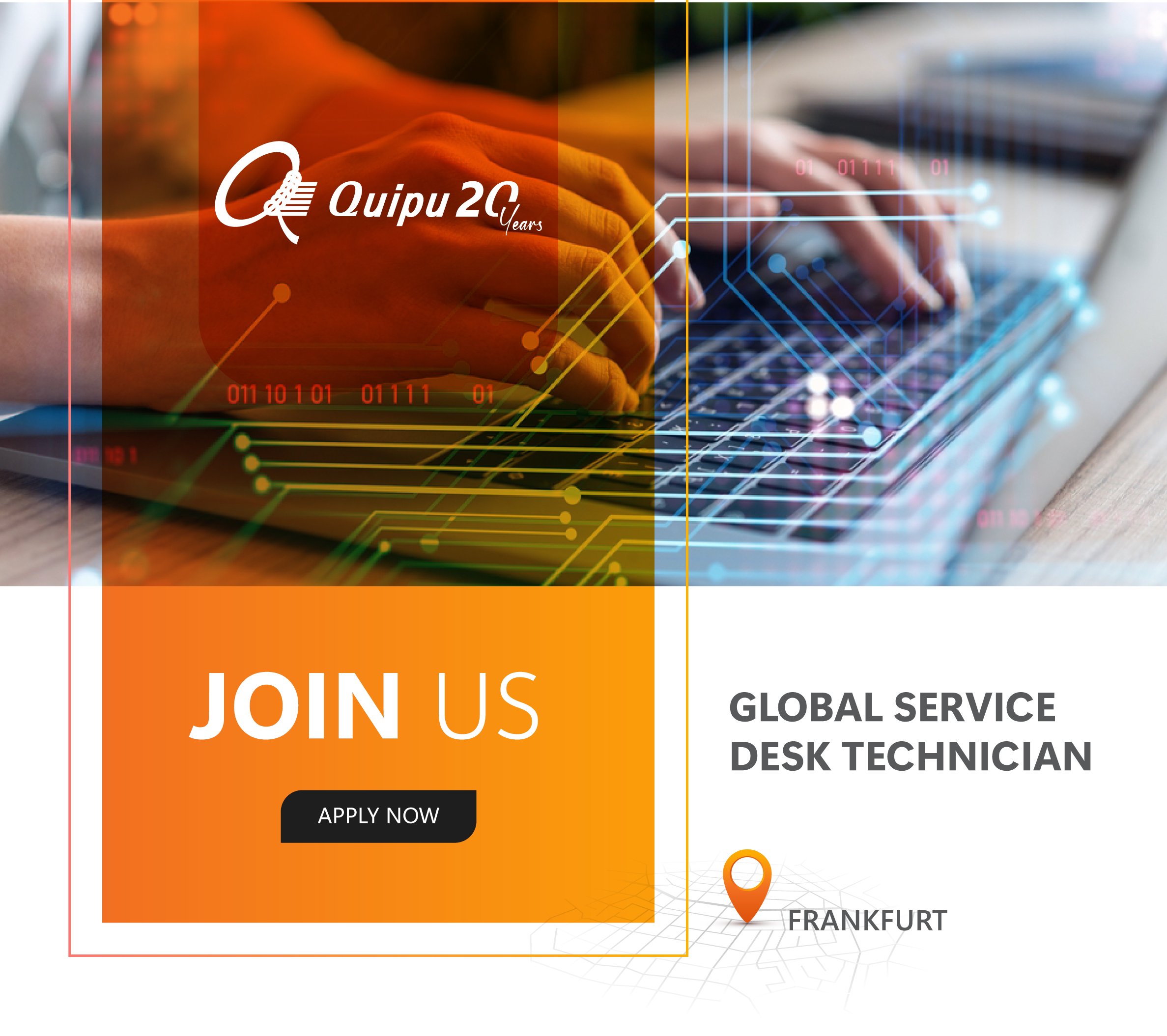 Global Service Desk Technician – Frankfurt (24087)