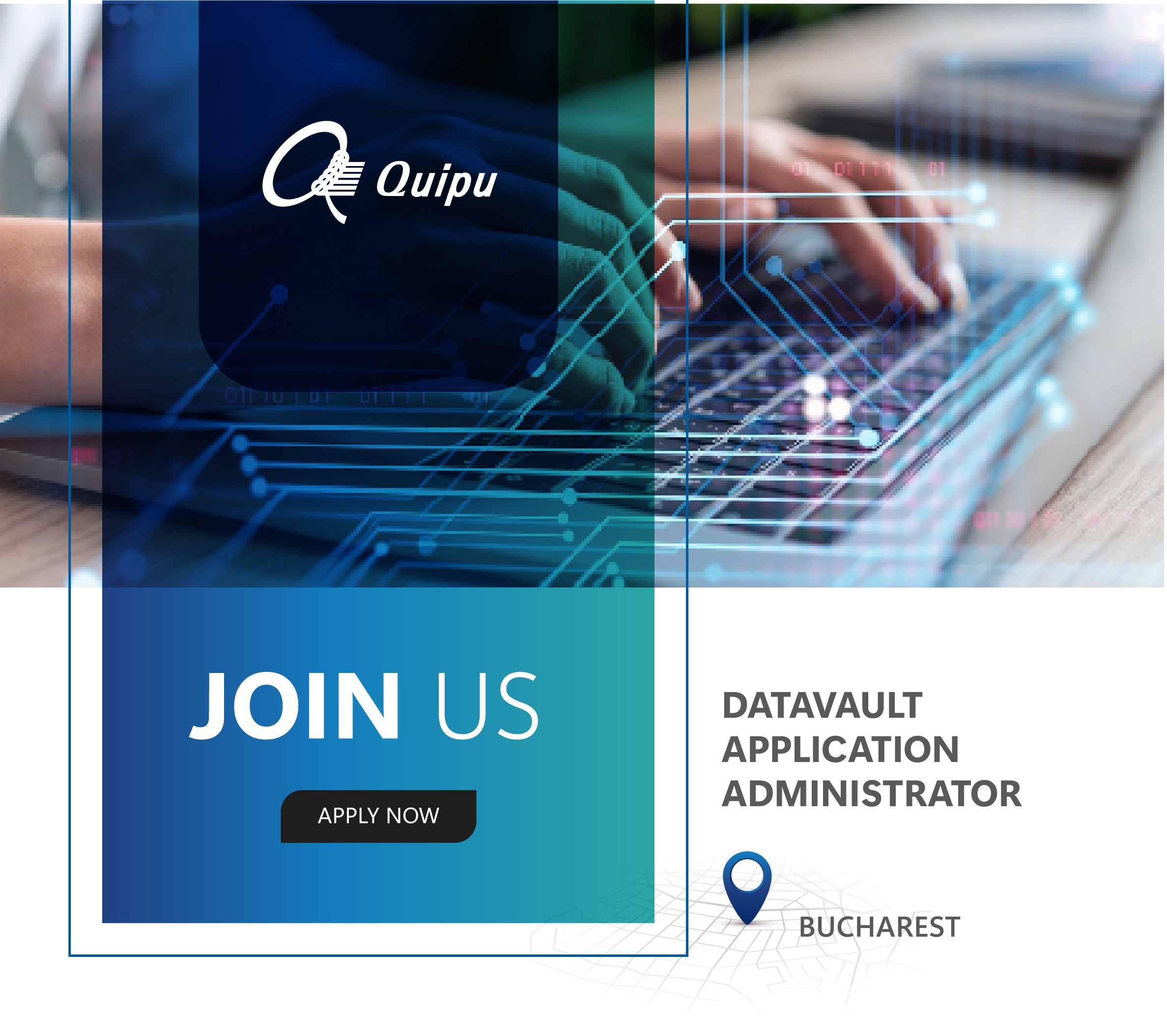 DataVault Application Administrator – Bucharest (25011)