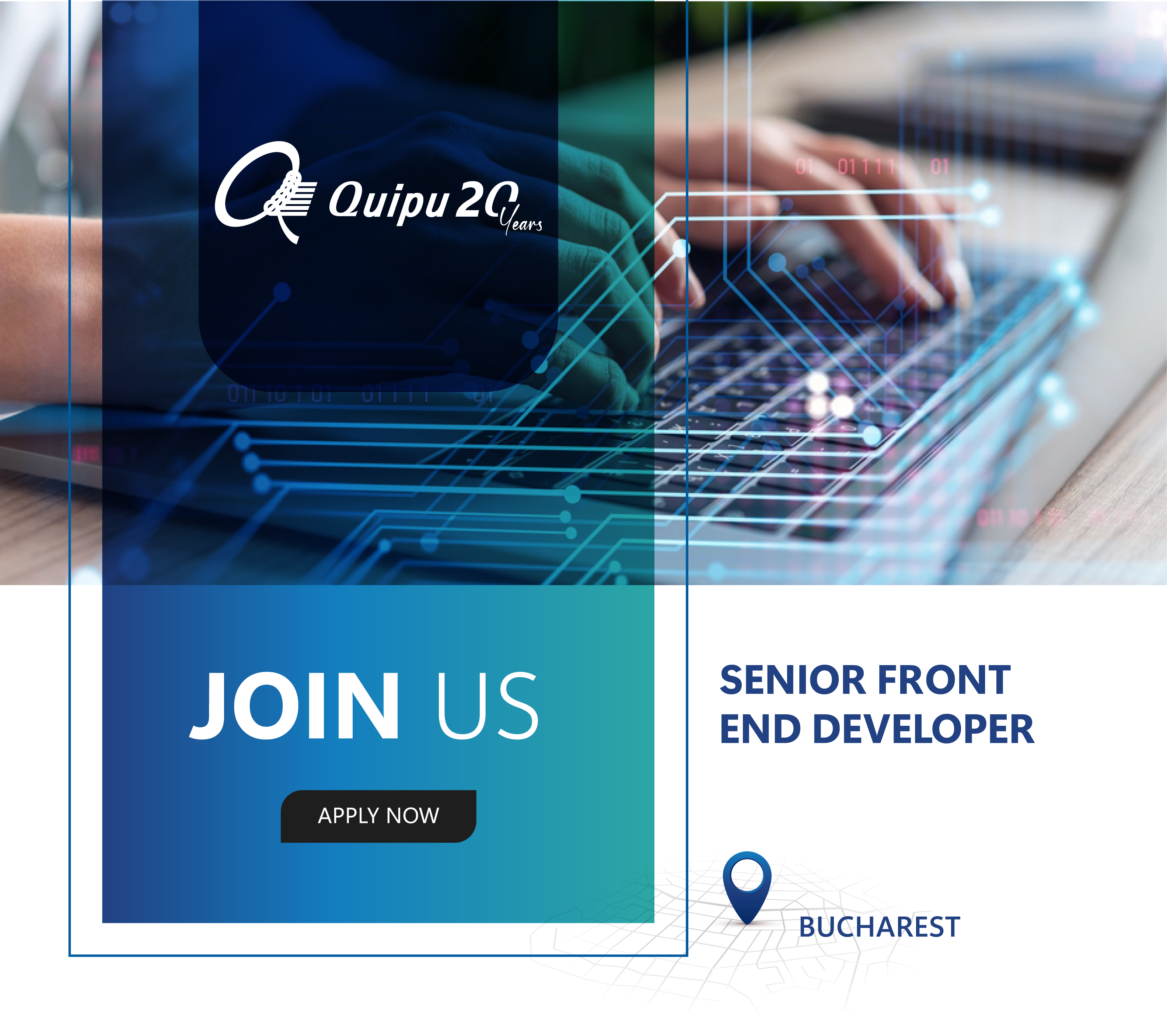 Senior Front End Developer – Bucharest (24085)