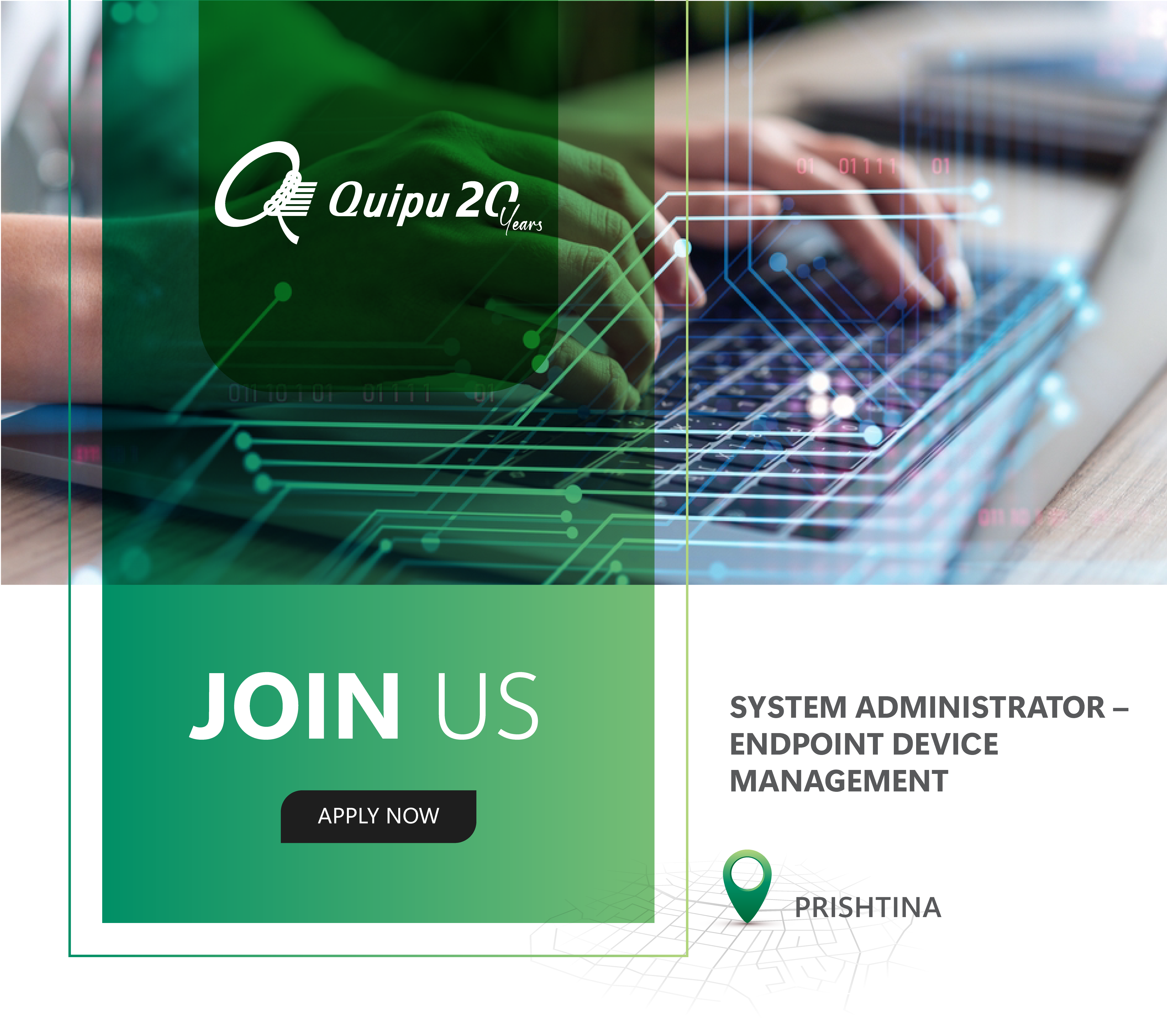 System Administrator – Endpoint Device Management – Prishtina (24138)